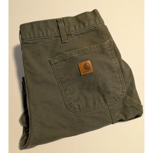 Carhartt B11-MOS Mens 36x30 (tag 38x30)  Loose Original Fit Duck Canvas Pants